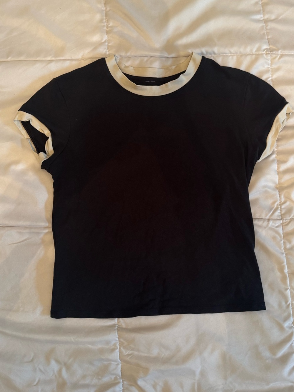 Lululemon Organic Ringer Cotton Baby Tee - Picture 2 of 3